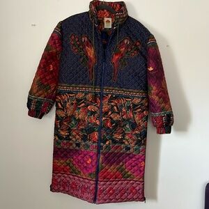 Farm Rio puffer jacket/coat size medium